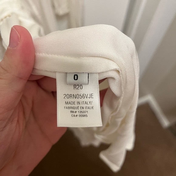 Oscar De La Renta Ivory Cady Gown - Picture 7 of 7